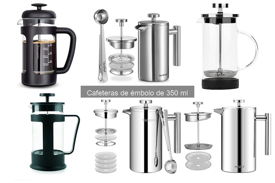 Problemas comunes con cafeteras de émbolo de 350 ml y soluciones