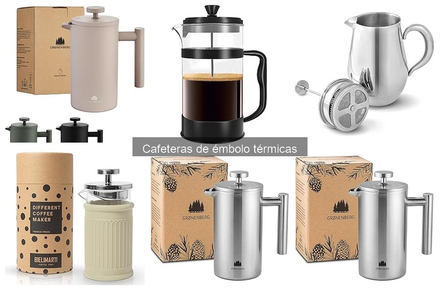 Problemas comunes con cafeteras de émbolo térmicas y soluciones