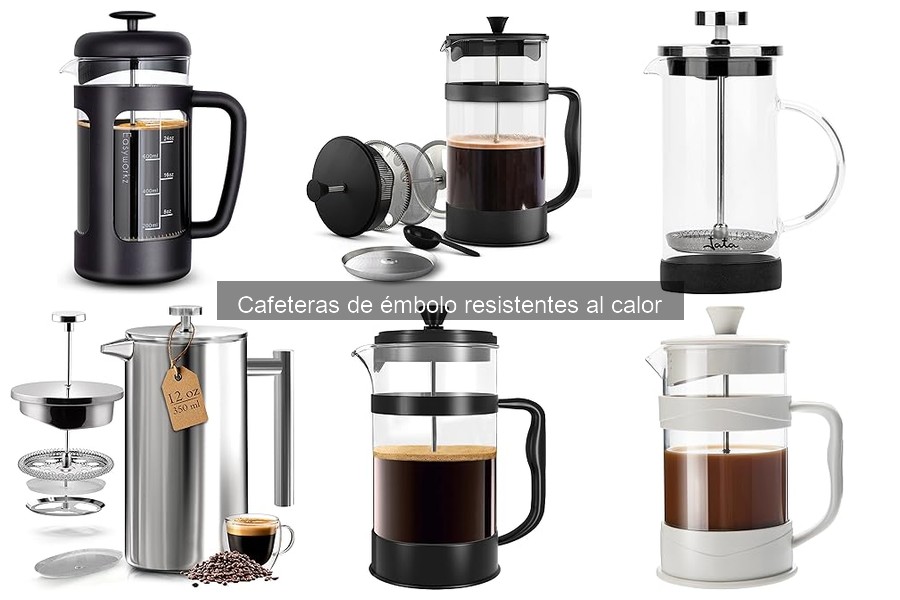 Problemas comunes con cafeteras de émbolo y soluciones