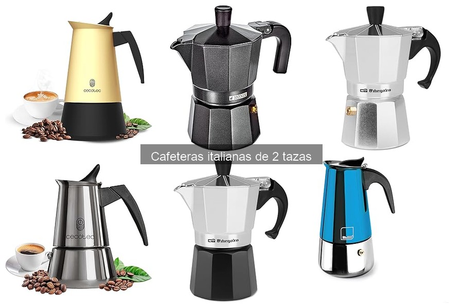 Problemas comunes con cafeteras italianas de 2 tazas