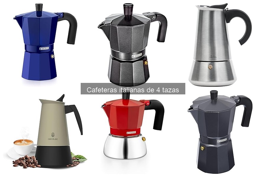 Problemas comunes con cafeteras italianas de 4 tazas y soluciones