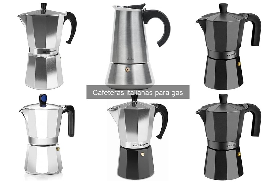 Problemas comunes con cafeteras italianas para gas y soluciones