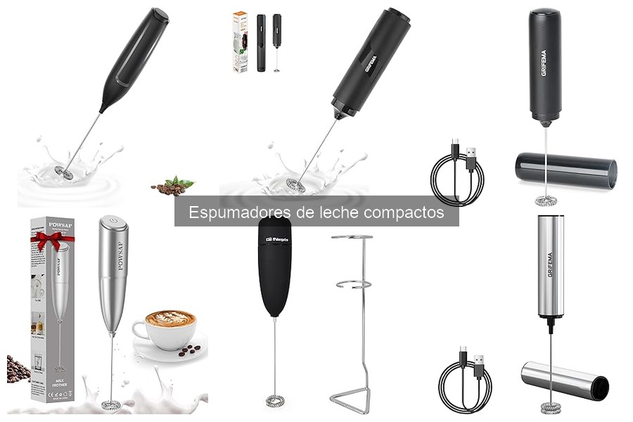 Problemas comunes con espumadores de leche compactos