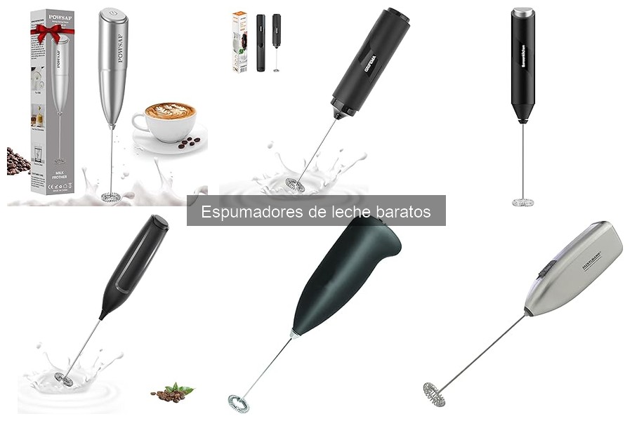 Problemas comunes con espumadores de leche y soluciones