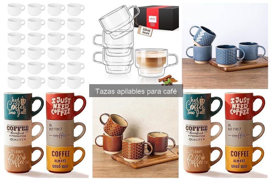 Problemas Comunes con Tazas Apilables para Café