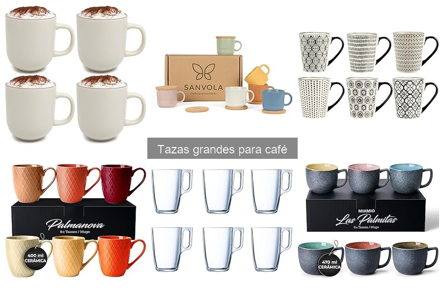 Problemas Comunes con Tazas Grandes para Café y Soluciones