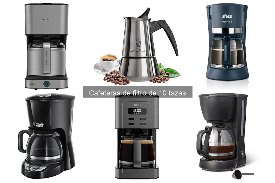 Problemas comunes en cafeteras de filtro de 10 tazas y soluciones