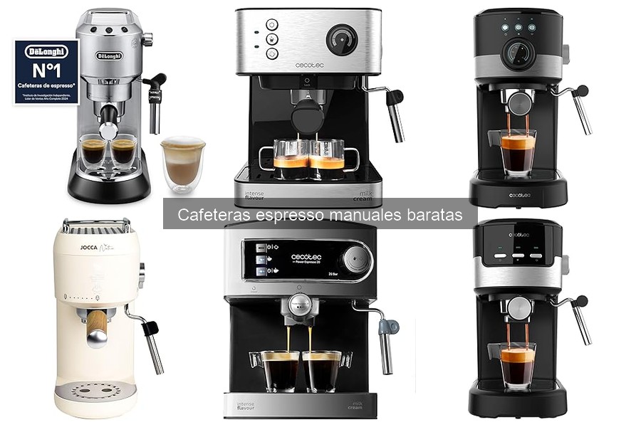 Problemas comunes en cafeteras espresso manuales y soluciones