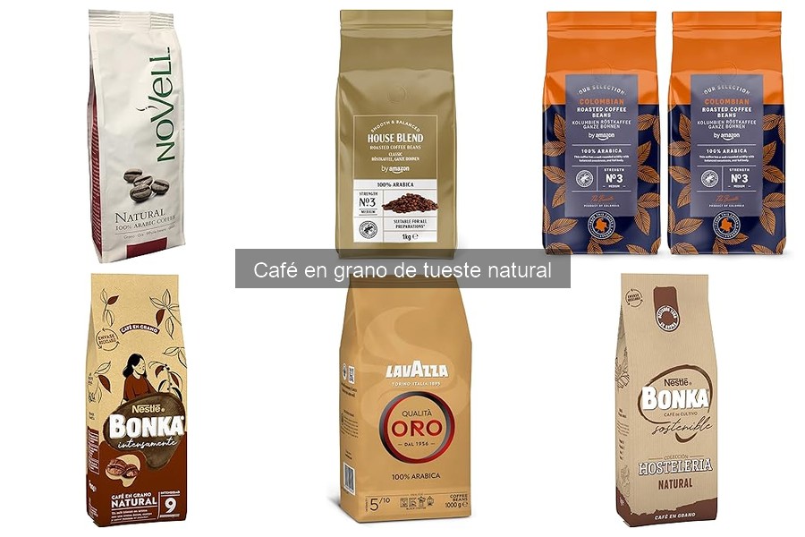 ¿Qué es el café en grano de tueste natural?