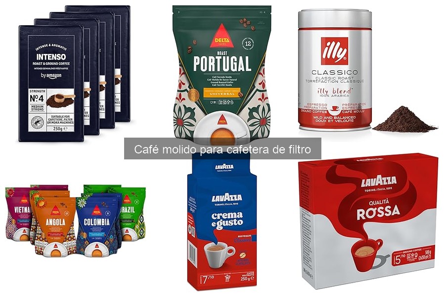¿Qué es el café molido para cafetera de filtro?