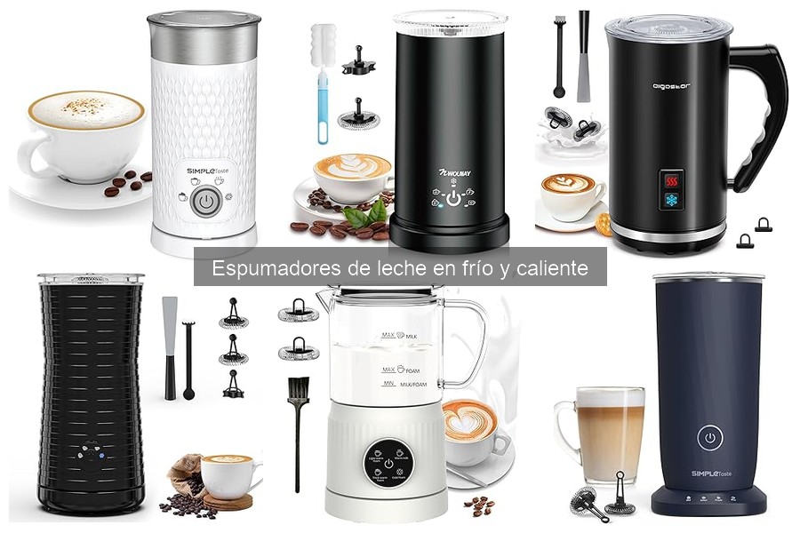 ¿Qué es un espumador de leche? Descubre sus tipos y funciones