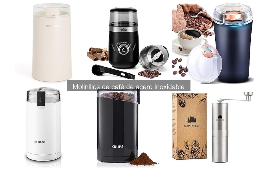 ¿Qué es un molinillo de café de acero inoxidable?