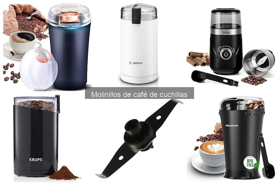¿Qué es un molinillo de café de cuchillas? Características y funcionamiento