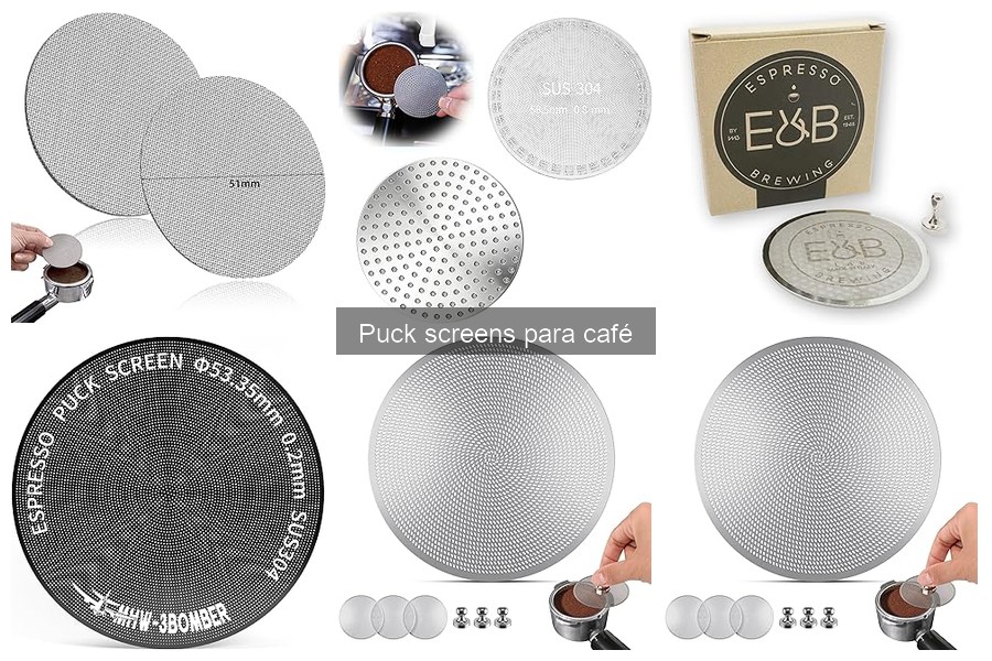 ¿Qué es un puck screen para café? Definición y funciones