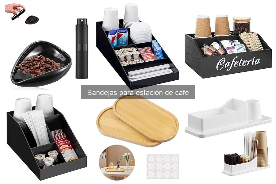 ¿Qué es una bandeja para estación de café? Características y funciones