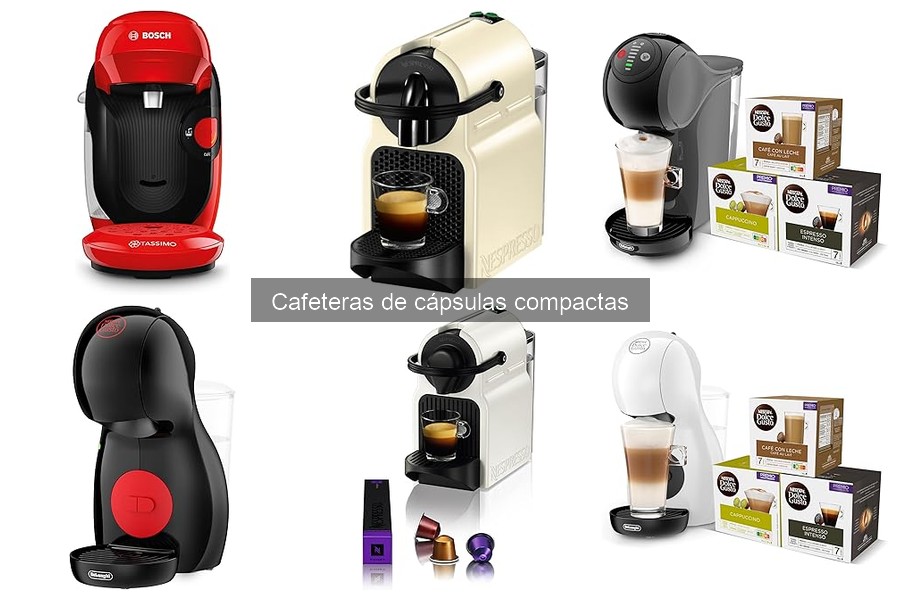 ¿Qué es una cafetera de cápsulas compactas? Conoce sus beneficios