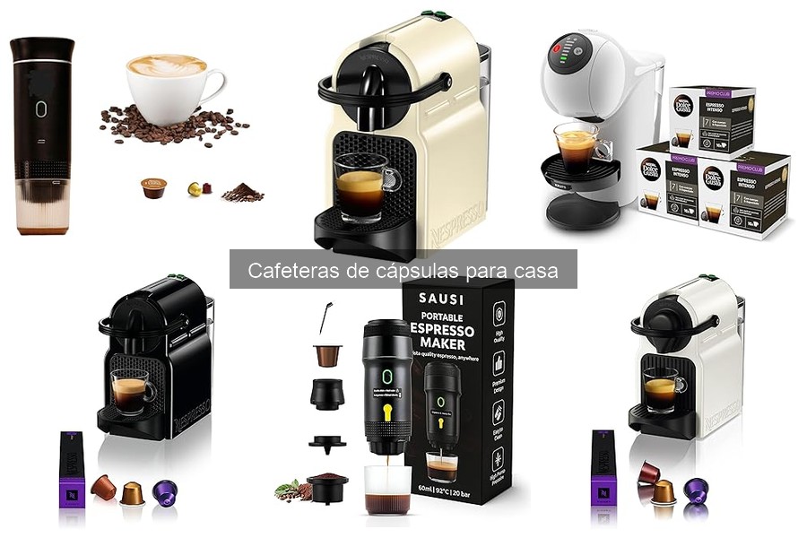 ¿Qué es una cafetera de cápsulas y cómo funciona?