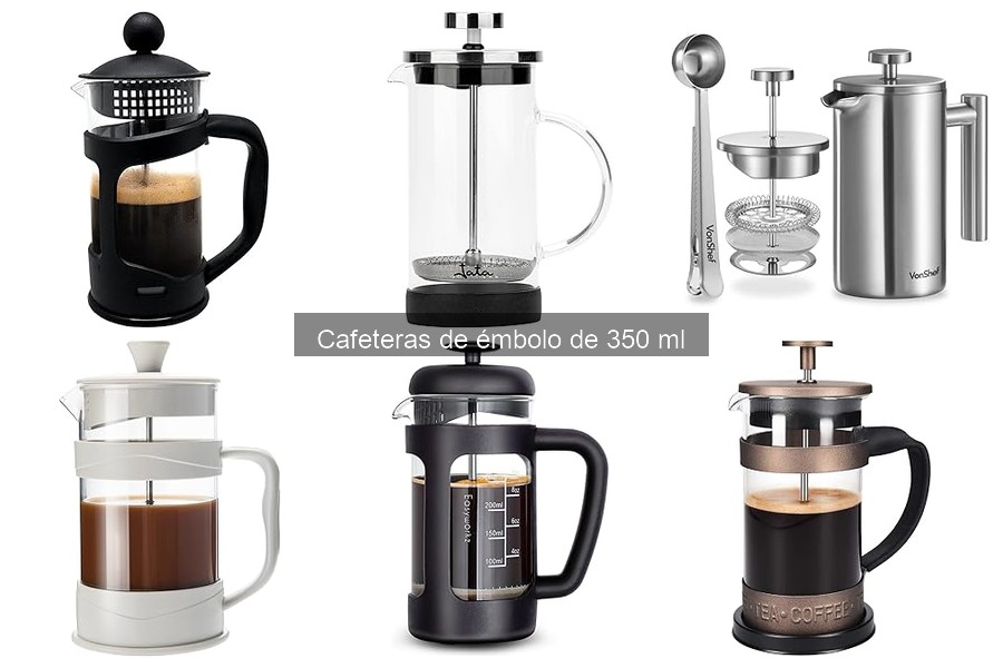 ¿Qué es una cafetera de émbolo de 350 ml? Descúbrelo aquí