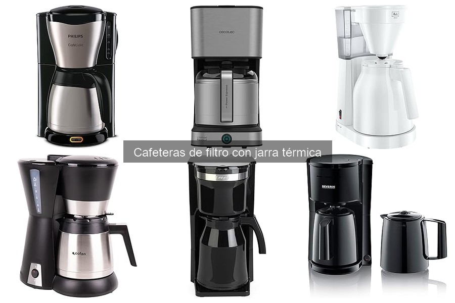 ¿Qué es una cafetera de filtro con jarra térmica?