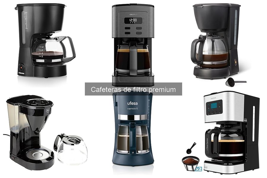 ¿Qué es una cafetera de filtro premium? Beneficios y características