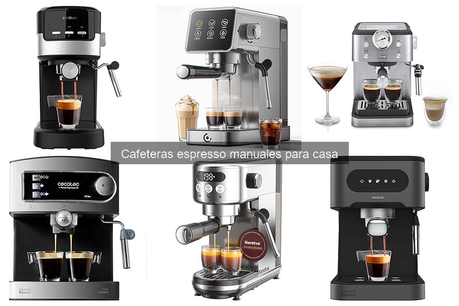 ¿Qué es una cafetera espresso manual? Guía para tu hogar
