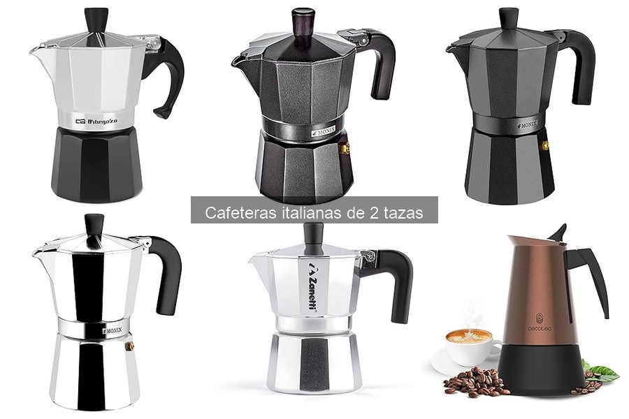¿Qué es una cafetera italiana de 2 tazas? Todo lo que necesitas saber