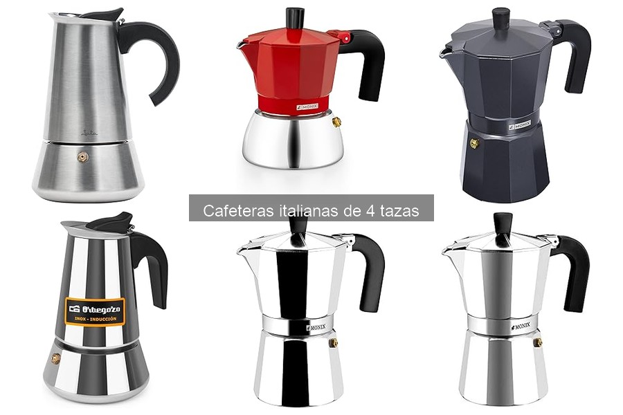 ¿Qué es una cafetera italiana de 4 tazas? Descubre su magia