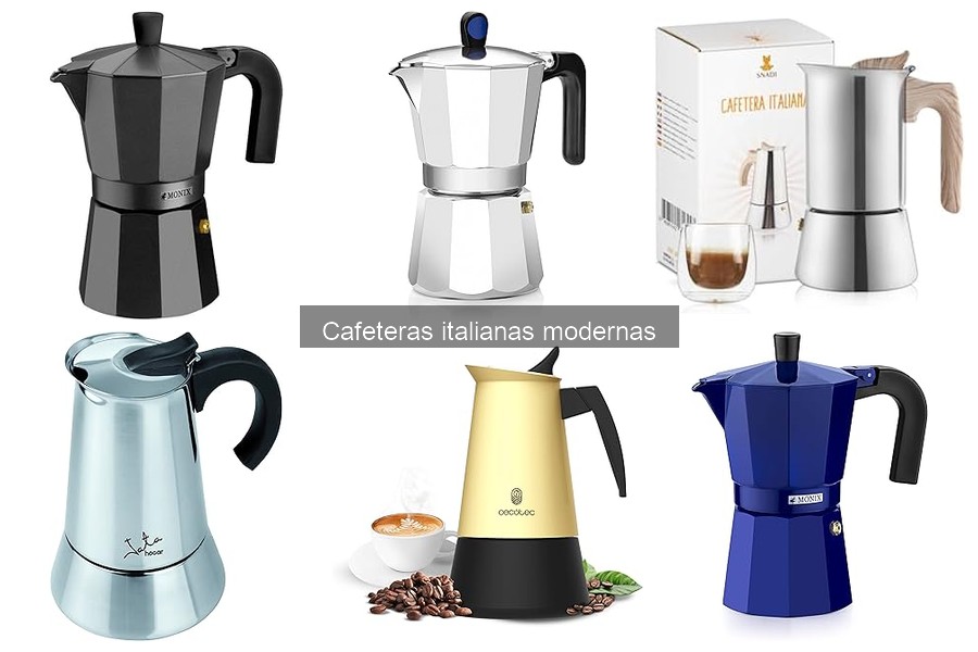 ¿Qué es una cafetera italiana moderna? Descubre sus características