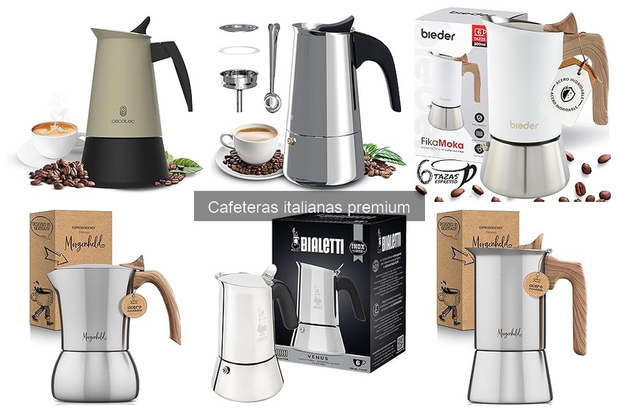 ¿Qué es una cafetera italiana premium? Características y ventaja