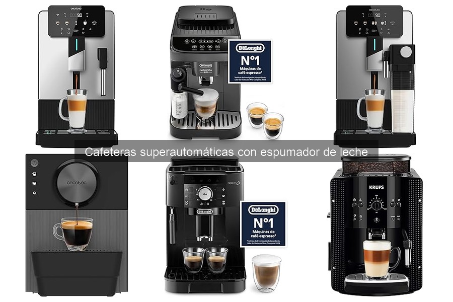 ¿Qué es una cafetera superautomática con espumador de leche?