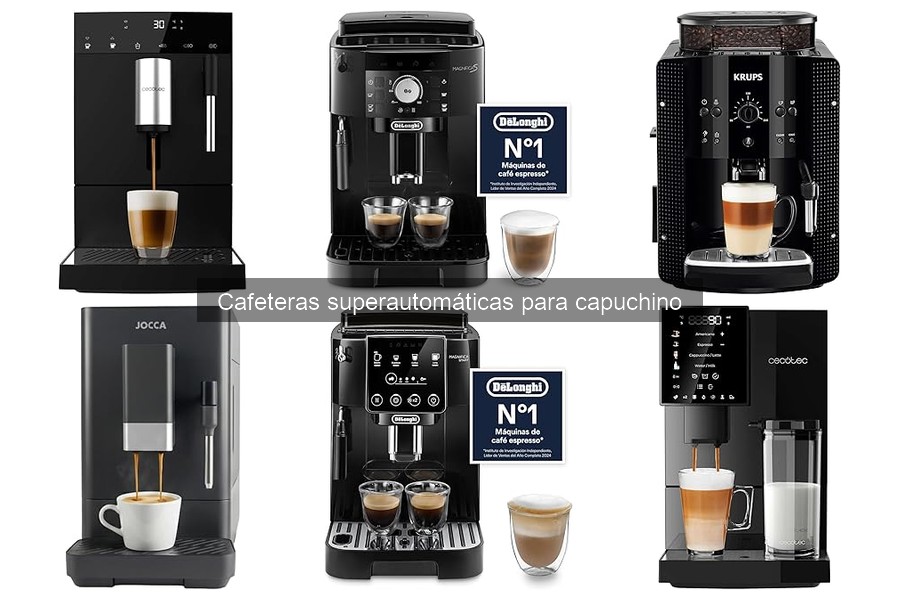 ¿Qué es una cafetera superautomática para capuchino?