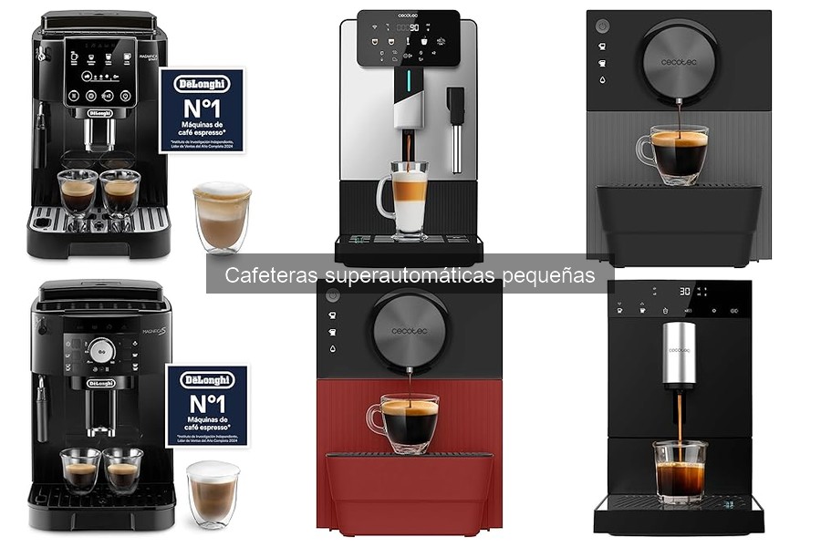 ¿Qué es una cafetera superautomática pequeña y su funcionamiento?