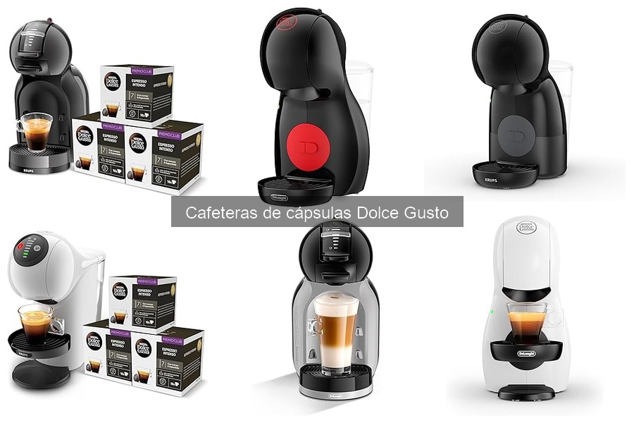 ¿Qué son las cafeteras de cápsulas Dolce Gusto?
