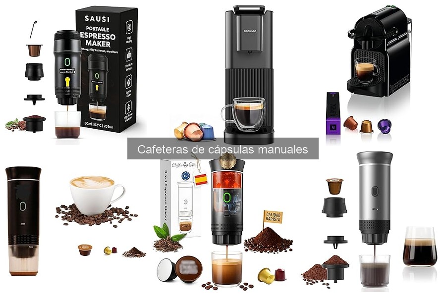 ¿Qué son las cafeteras de cápsulas manuales? Descúbrelas