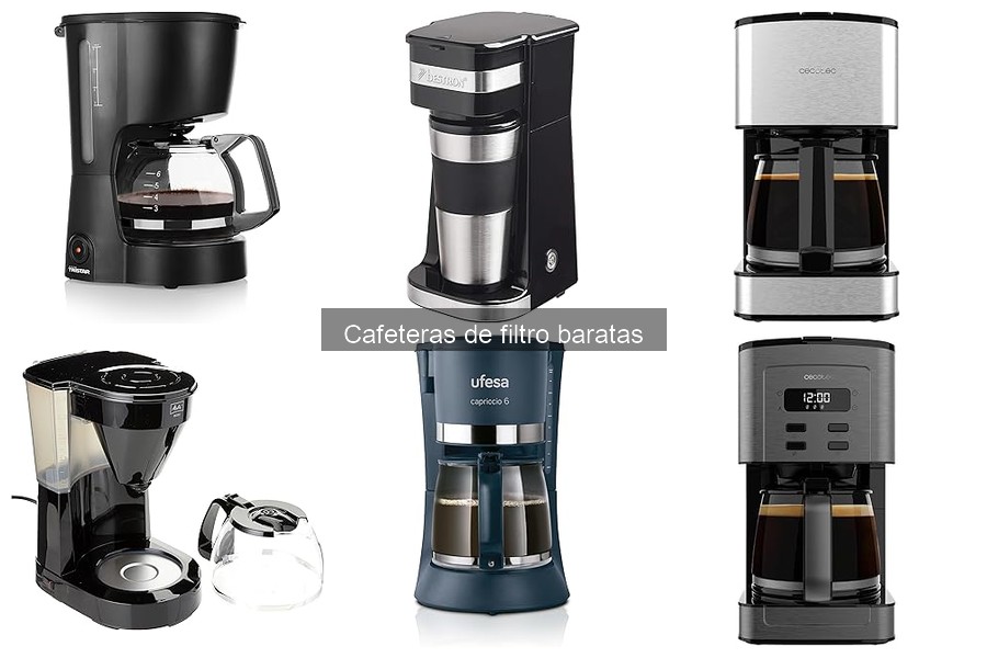 ¿Qué son las cafeteras de filtro? Guía completa
