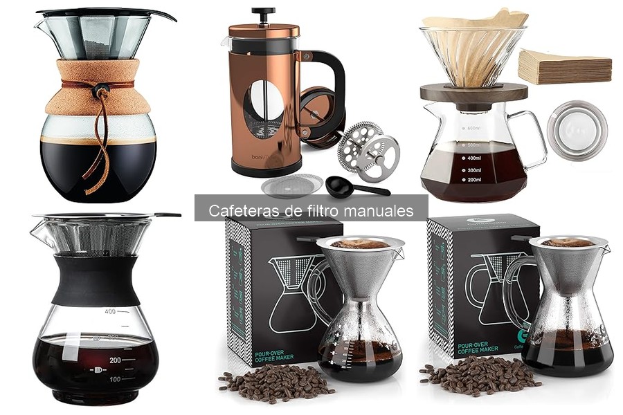 ¿Qué son las cafeteras de filtro manuales y cómo funcionan?