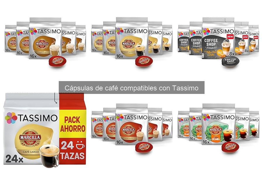 ¿Qué son las cápsulas de café compatibles con Tassimo?