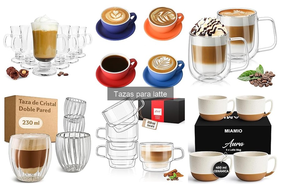 ¿Qué son las tazas para latte? Características y Diseño
