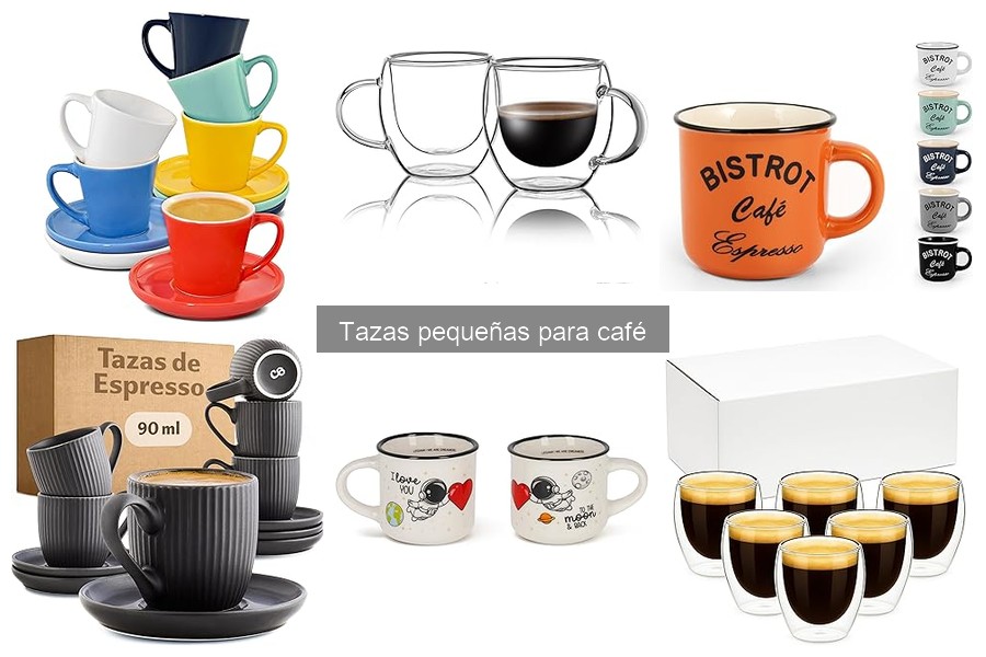 ¿Qué son las tazas pequeñas para café? Características y usos