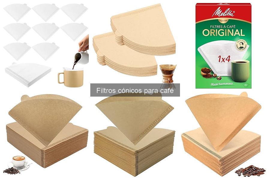 ¿Qué son los filtros cónicos para café? Características y funcionamiento