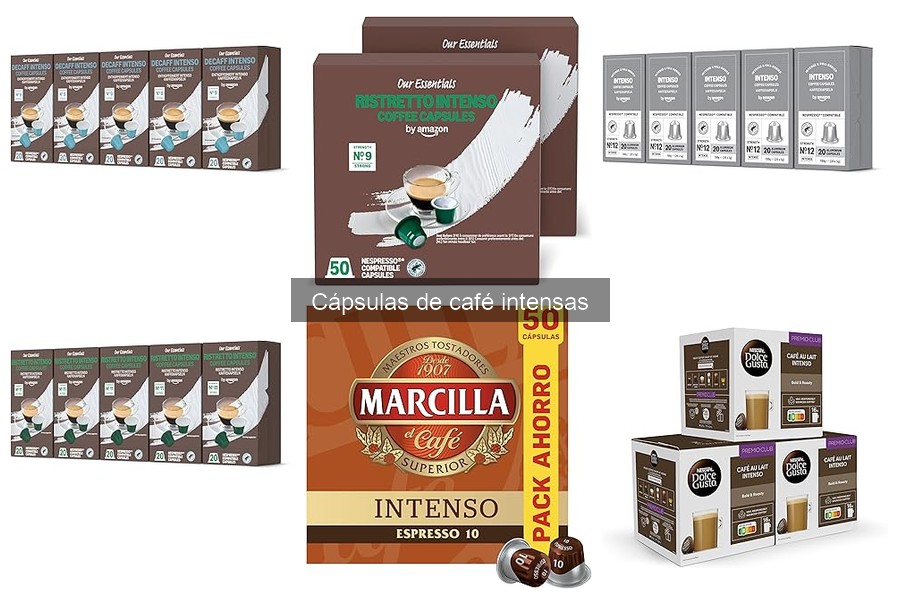 Recetas Creativas con Cápsulas de Café Intensas