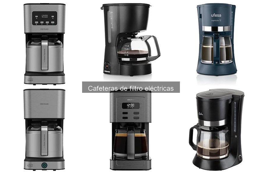 Recetas de café fáciles con cafetera de filtro eléctrica