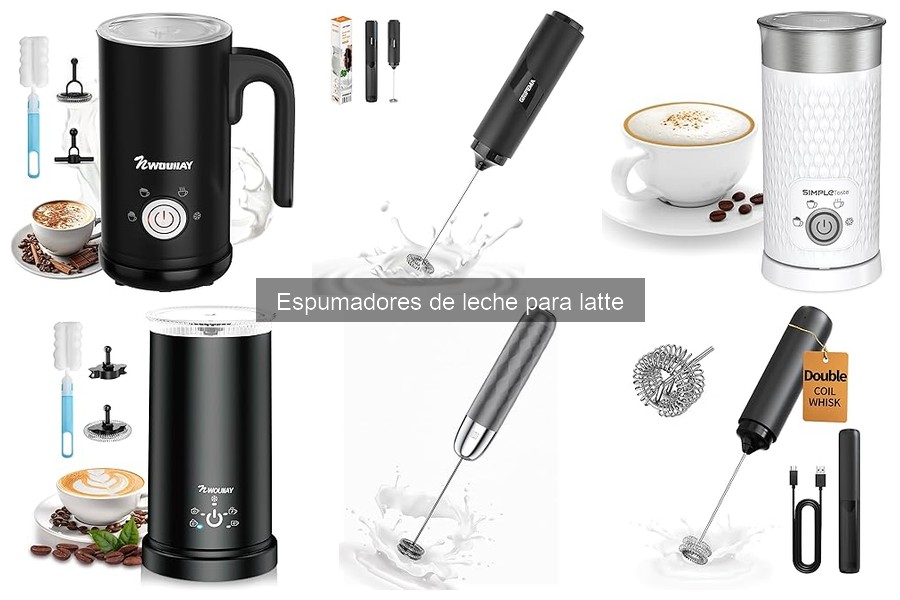 Recetas deliciosas con leche espumada para lattes y cappuccinos