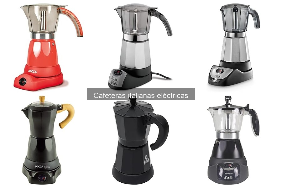 Recetas deliciosas de café con cafeteras italianas eléctricas