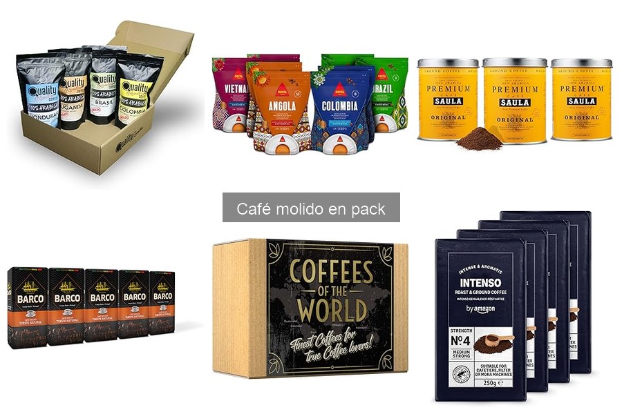 Recetas Exclusivas con Café Molido en Pack para Sorprender