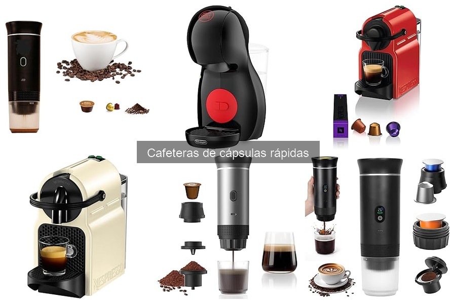 Recetas fáciles de café con cafeteras de cápsulas rápidas