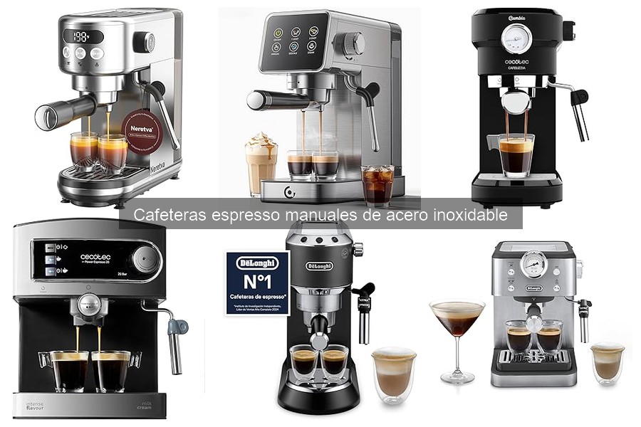 Recetas populares de café con cafetera espresso manual