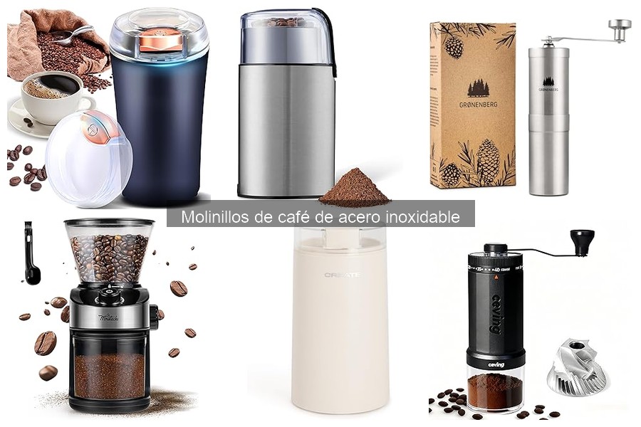 Reseñas de Molinillos de Café de Acero Inoxidable: Opiniones y Comparativas
