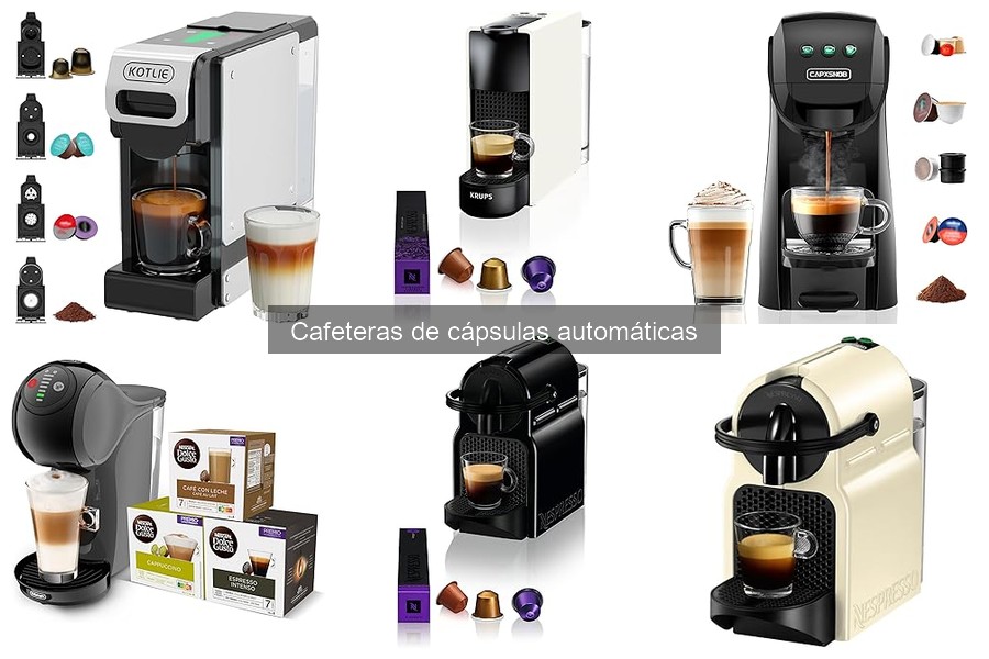 Soluciona problemas comunes de cafeteras de cápsulas automáticas