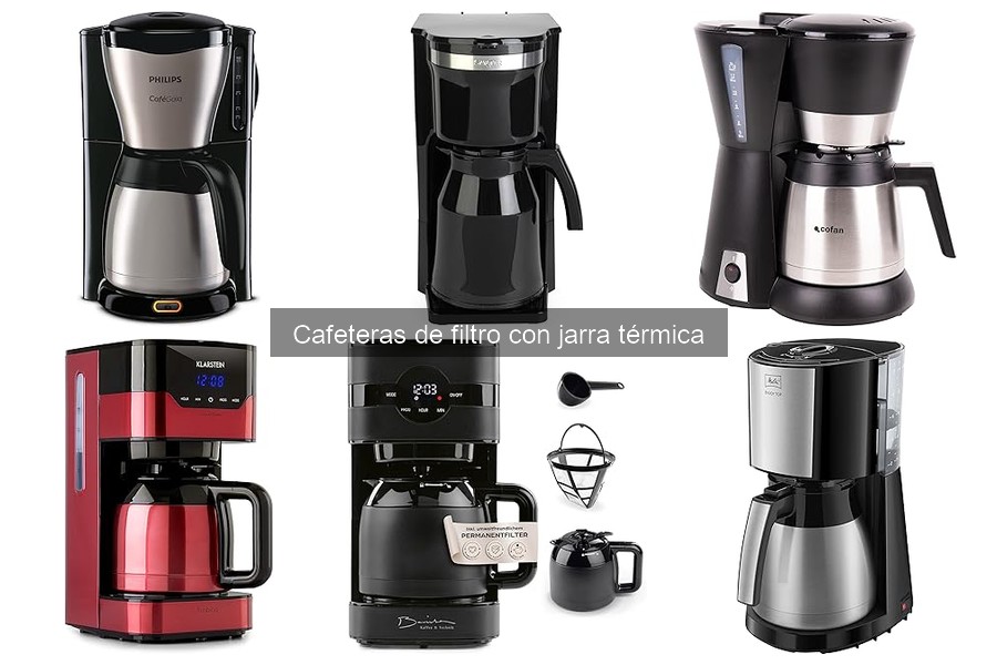 Soluciona problemas comunes de cafeteras de filtro térmicas